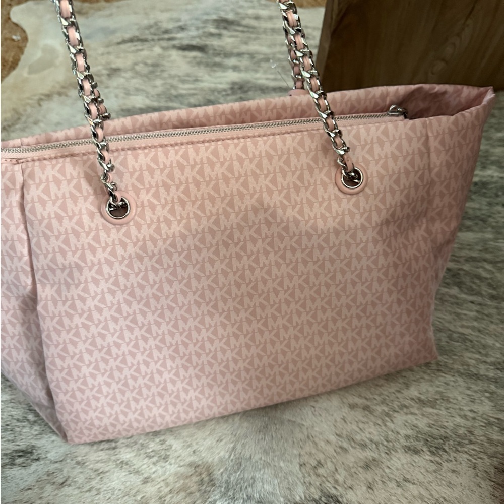 Michael Kors Pink Tote Bag - Picture 5 of 10
